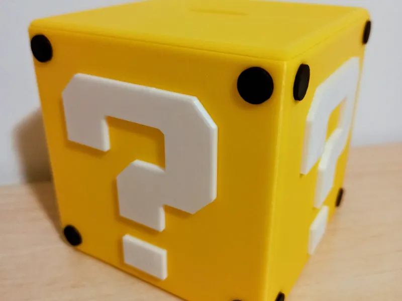 Hucha Bloque Super Mario