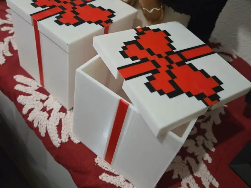 Scatola Regalo Pixel