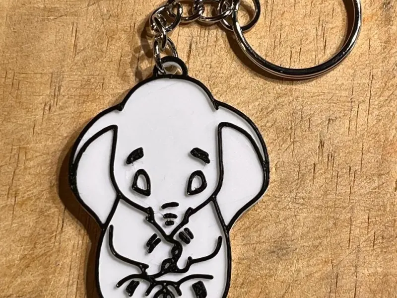Keychain Dumbo