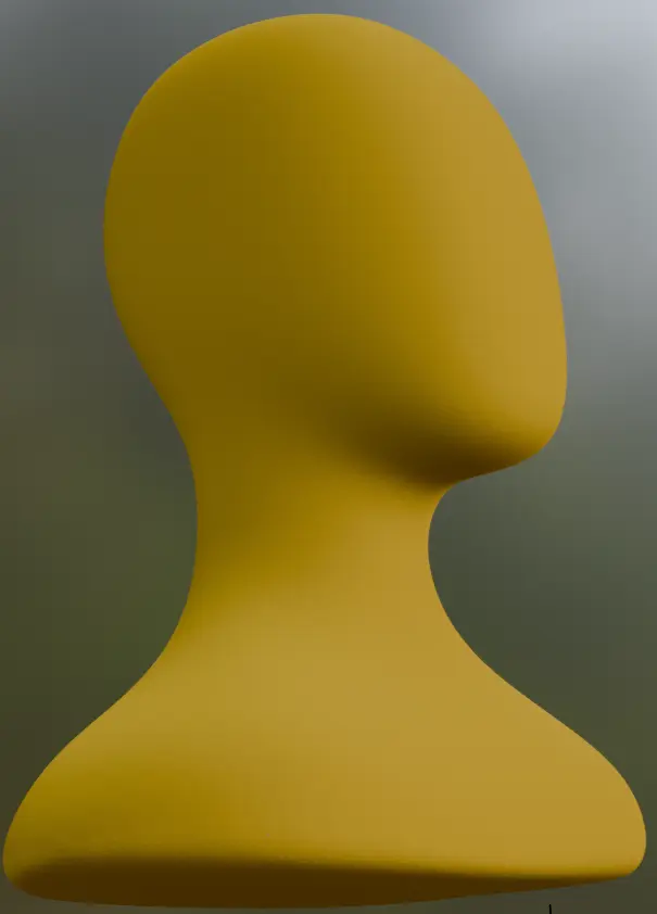 Gabarit de sculpture de la tête ou du visage