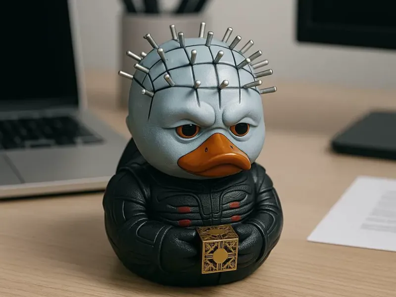 Rubber Duck - Pinhead model - Halloween - 3D print