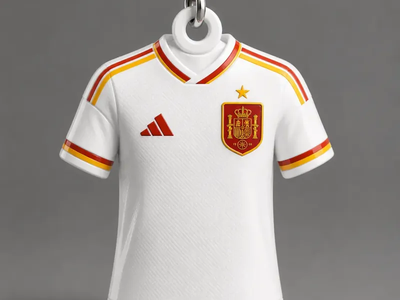 llavero camiseta de España Mundial