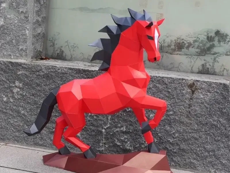 Low poly Horse