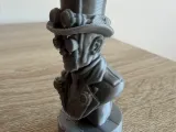 Steampunk inventor bust-2