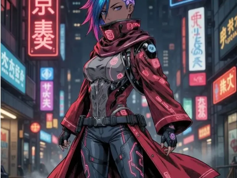 Personagem Cyberpunk