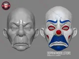 Joker Henchmen Clown Mask Dark Knight Cosplay Halloween-5