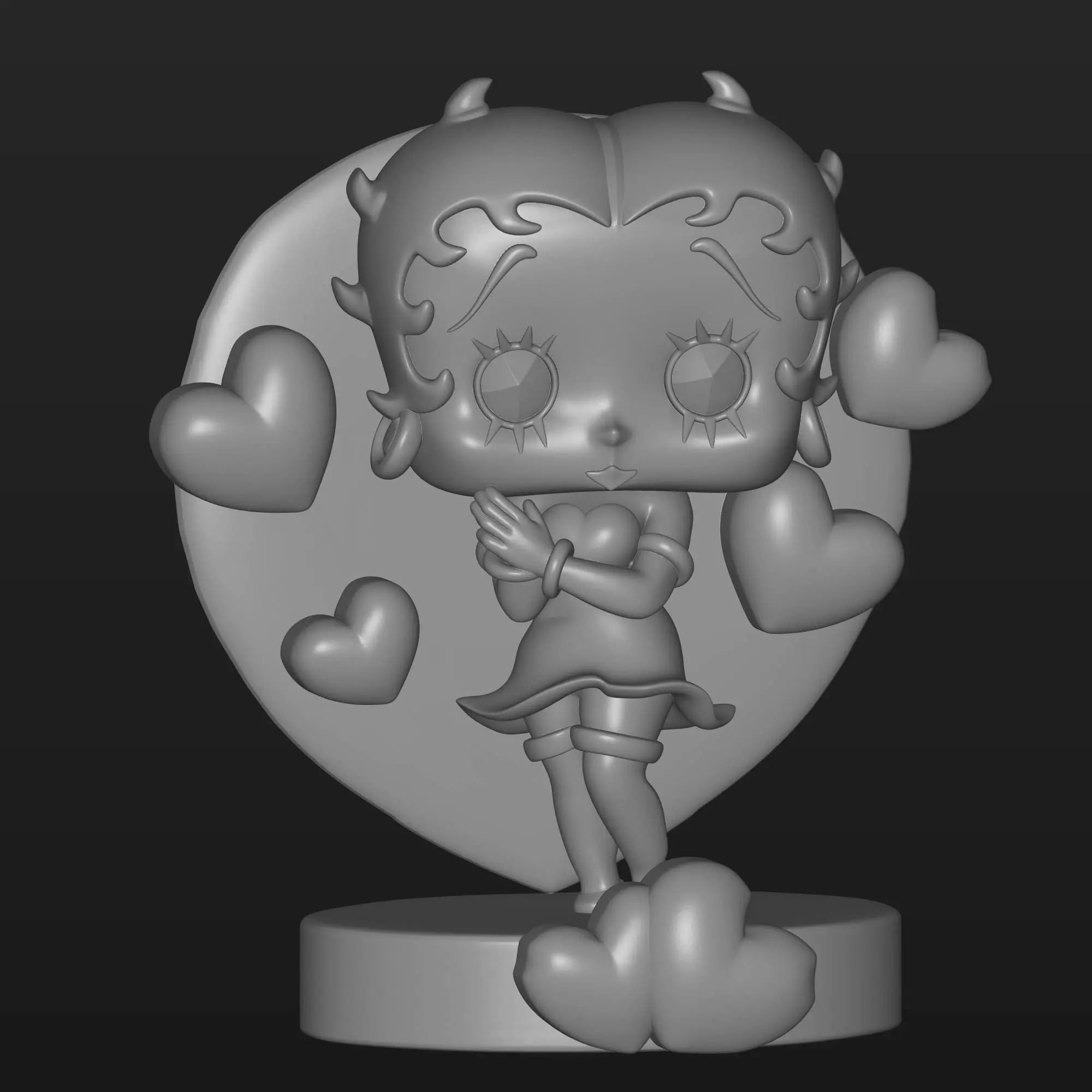 decorative Betty Boop Model