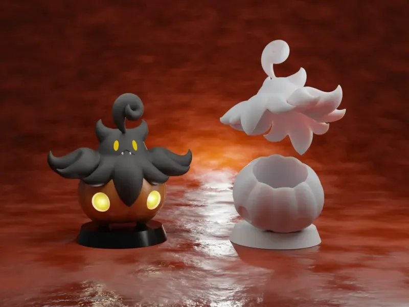 PUMPKABOO BOX - 3D printbare Halloween POKEMON BOX