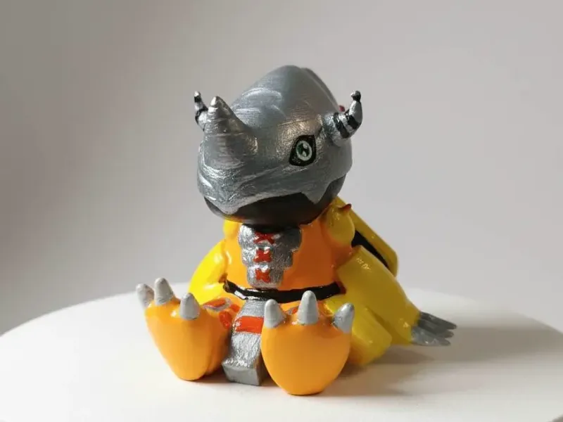 Wargreymon Chibi / Digimon / FanArt (ONLY STL)