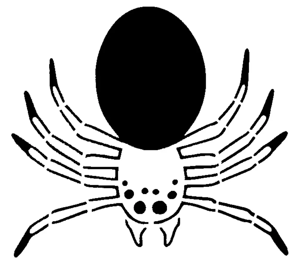 Spider stencil 4
