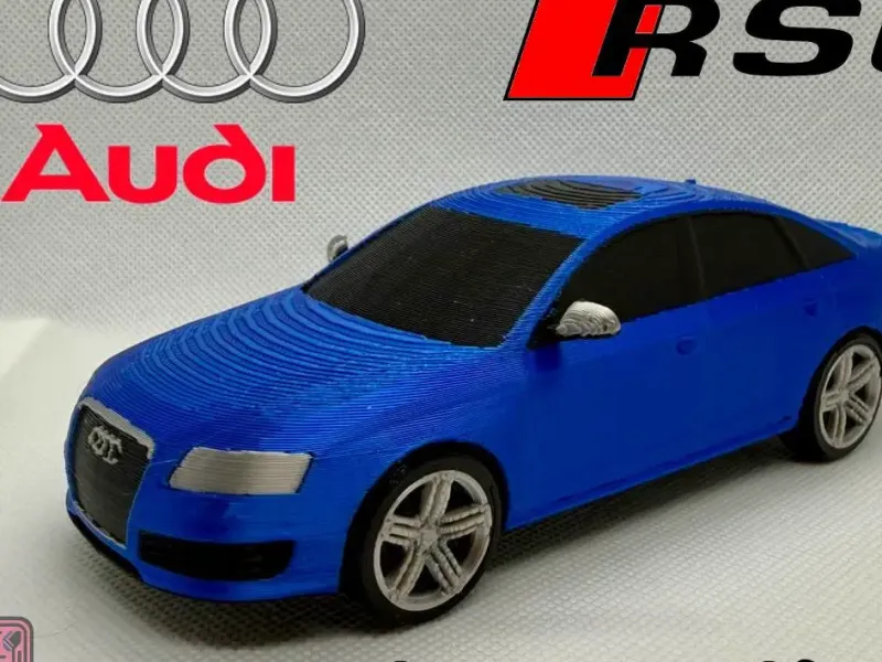 Tarjeta de kit de limusina Audi RS6 (escala 1:24)