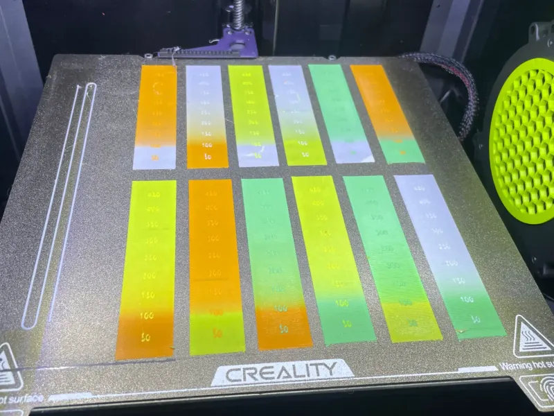CFS Purge Calibration Test to SAVE Filament