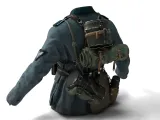 Captain Outfit 2 3D Model High Detail Realistic Rigged Cloth-4