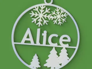 Christmas ball - Alice