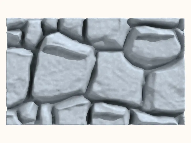 Fantasy Wall Panel for 3D Printing