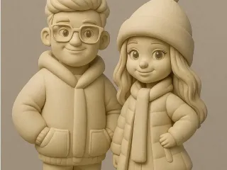 Winter Couple