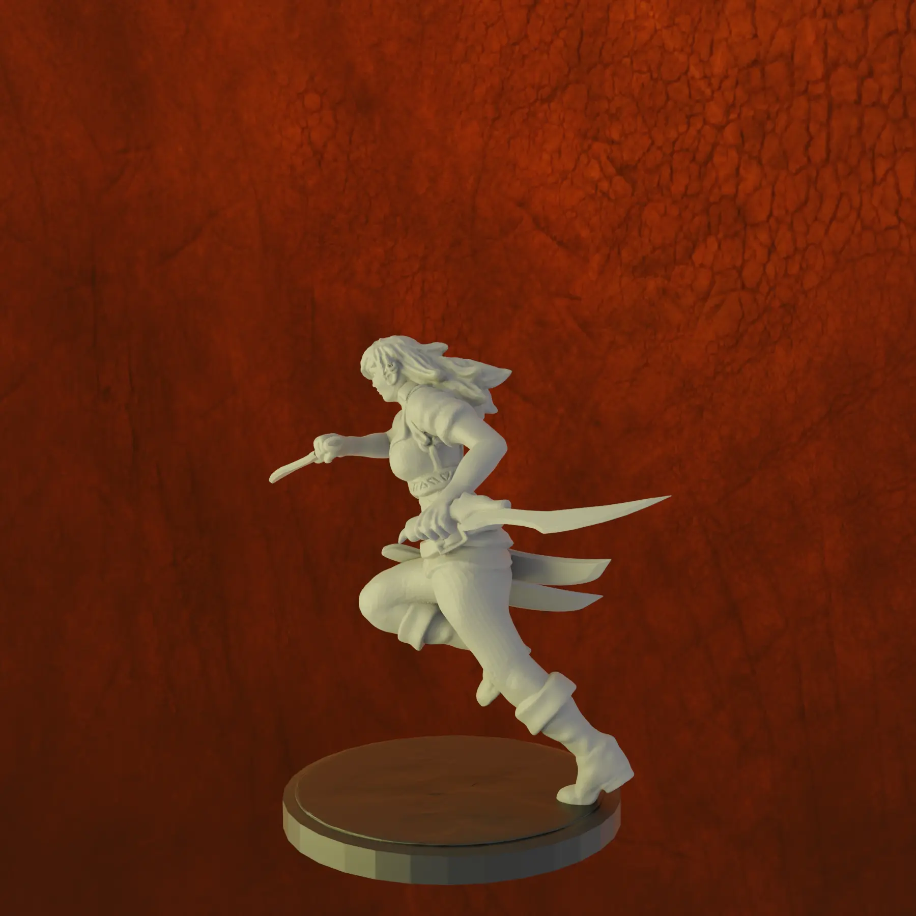 Female Drow rogue