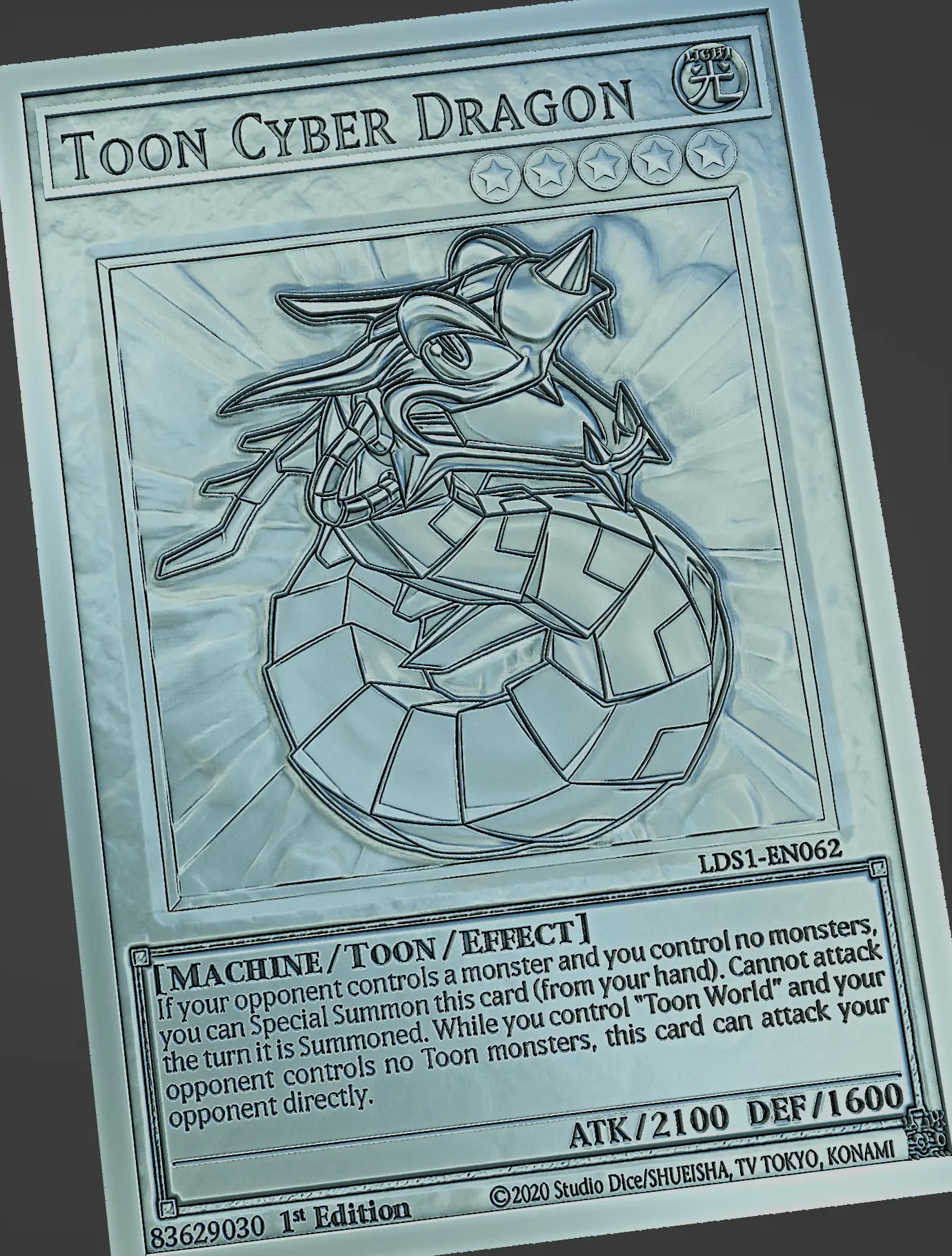 toon cyber dragon - yugioh