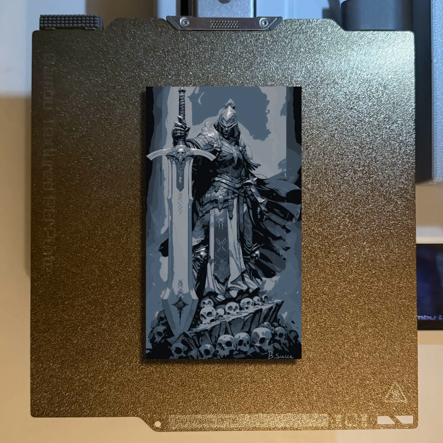 Knight with Huge Sword Hueforge