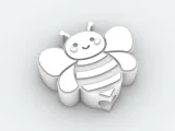 Straw Topper cute bee-1