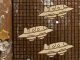 Space Ship Cookie Cutter, Biscuit Cutter-1