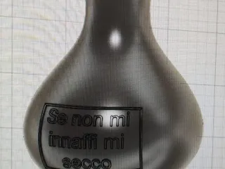 vaso "se non mi innaffi mi secco"