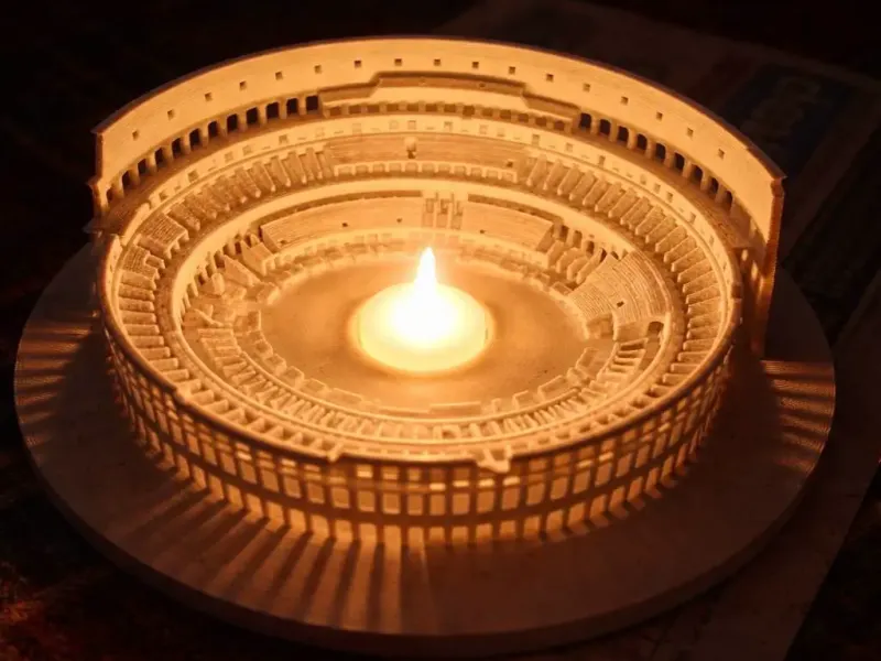 Vela de chá do Coliseu