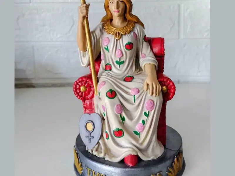 The Empress Tarot Card 3D Print Model