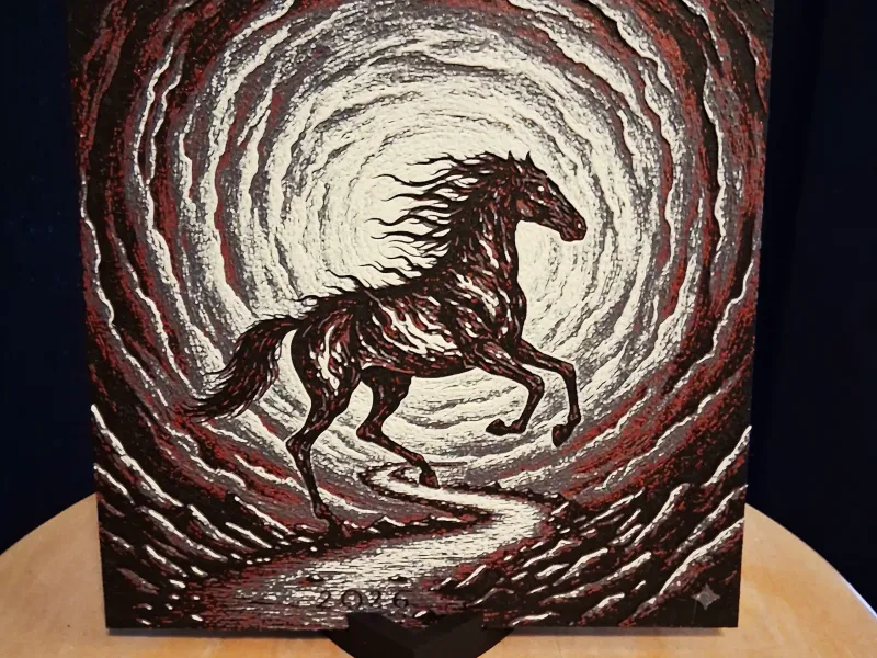 Fire Horse (Hueforge)