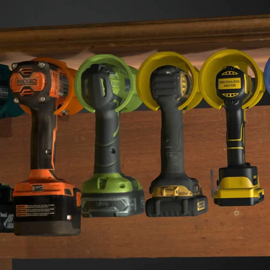 3D Printer Files | 3MF File | Universal Cordless Drill/Driver Holder ...