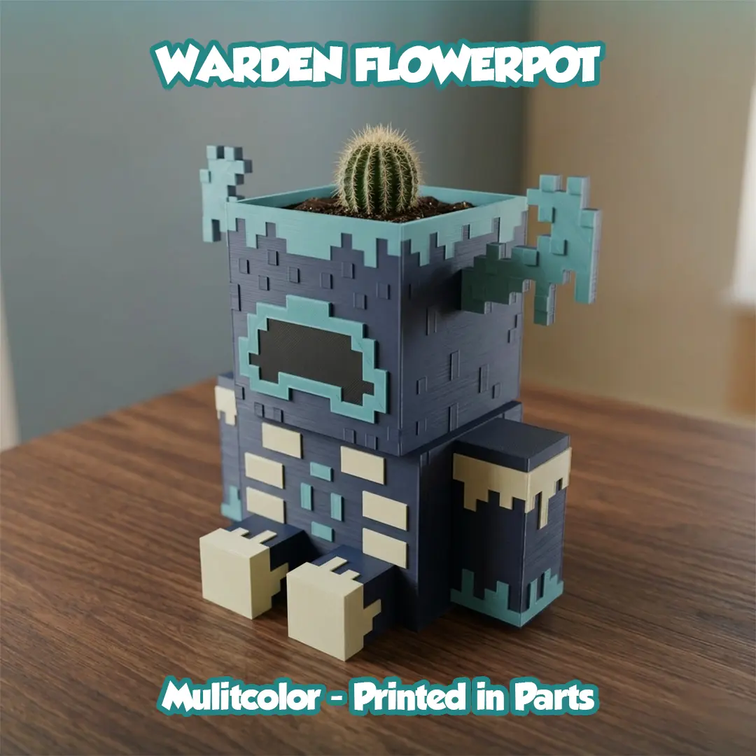 Warden Flowerpot - Multicolor - Parts