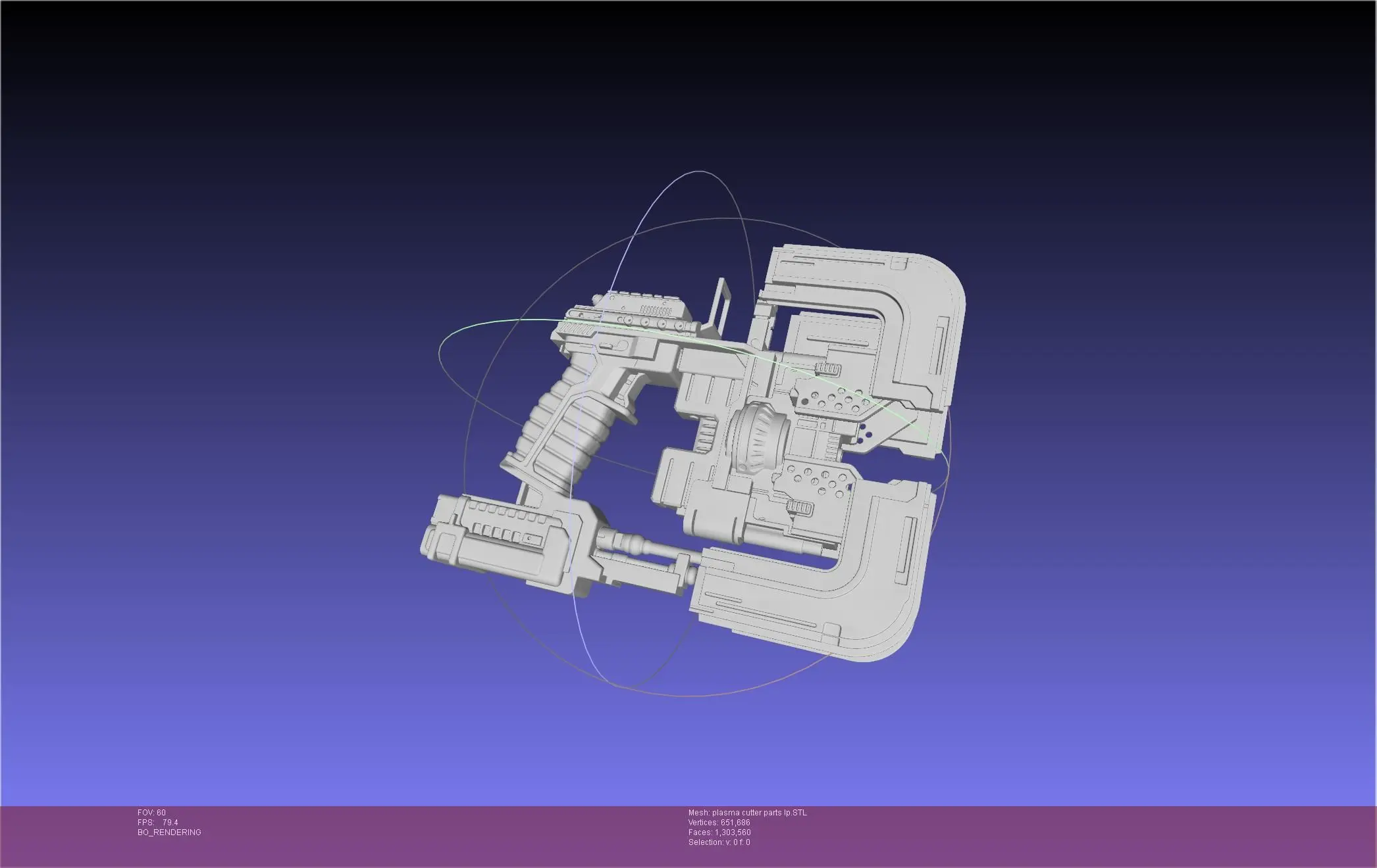Dead Space Plasma Cutter Printable Model