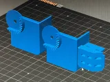 ENDER 3 Build Plate alignment w/wheel screw lock & bed chain-2