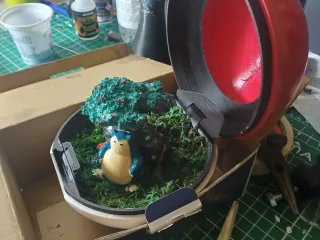 Pokemon Norlax Diorama