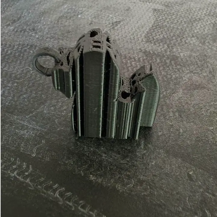 MSC Duck Letters Keyring. A Creative 3D Print Design