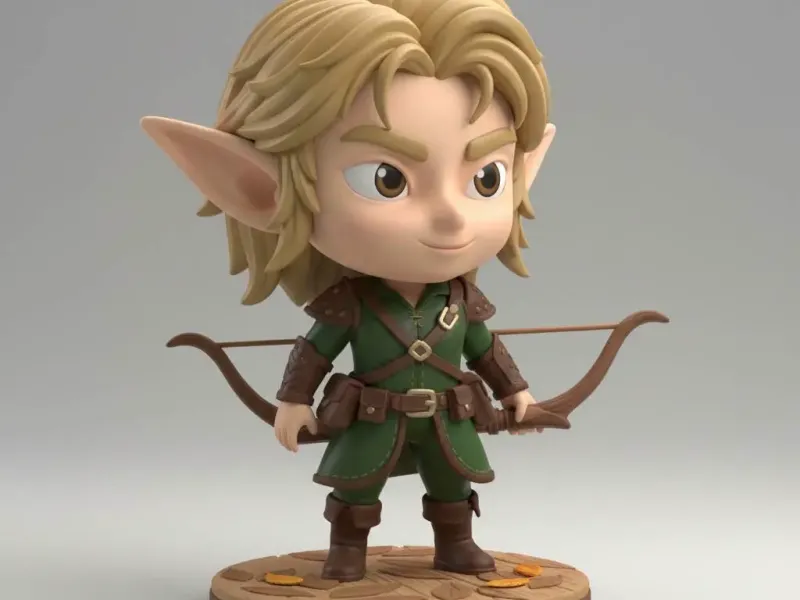 Chibi Modular Wood-Elf Ranger Collection