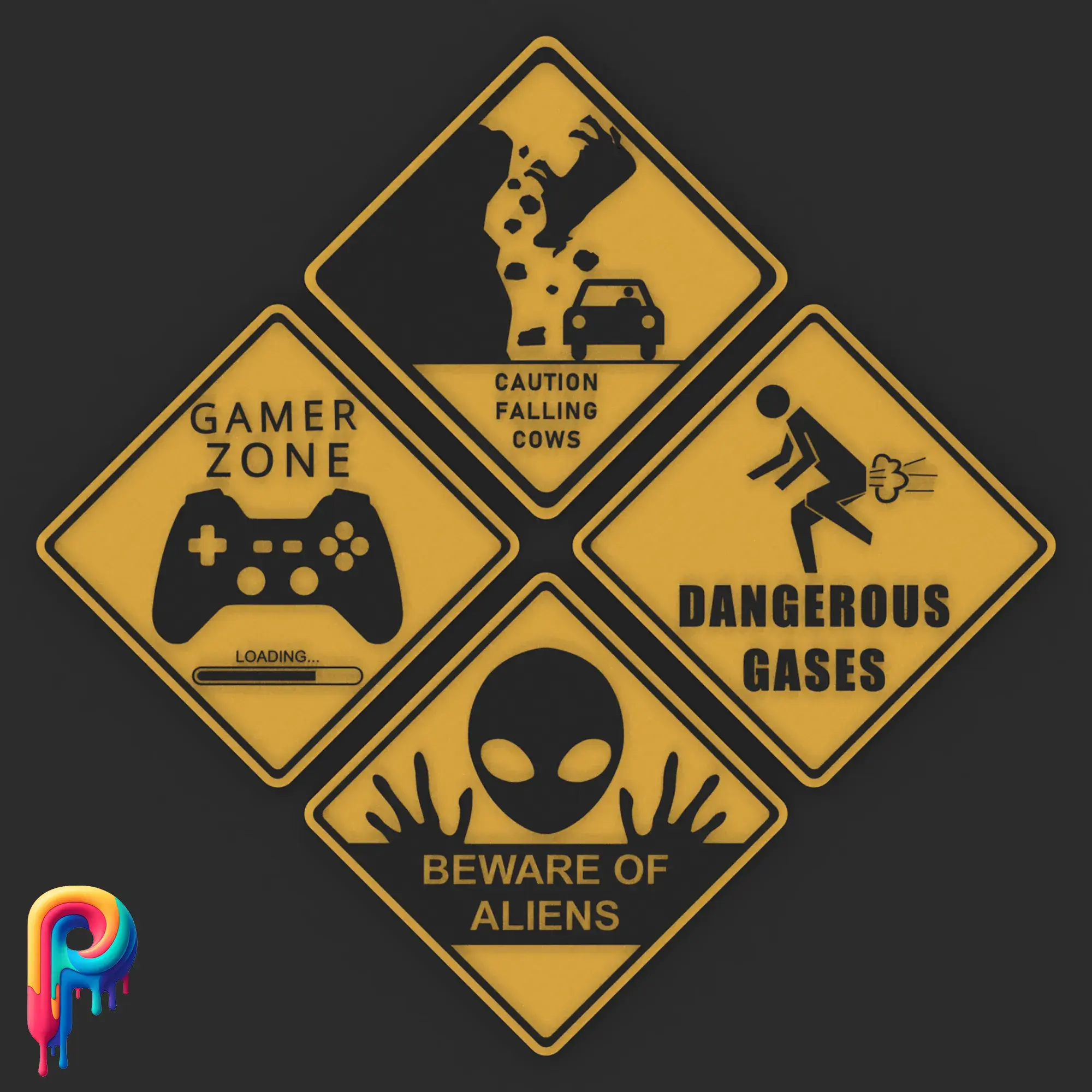 Hilarious Signs by Polymeria