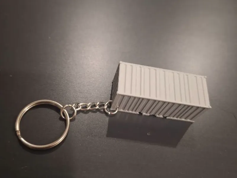 Shipping Contanier KeyChain