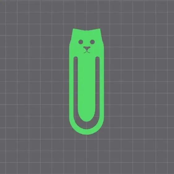 Cat bookmark