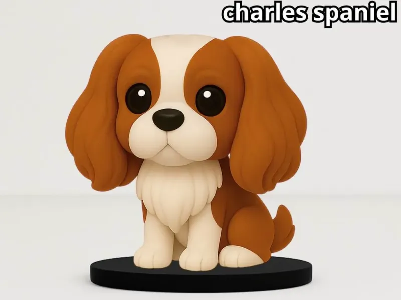 Cute Cavalier King Charles Spaniel