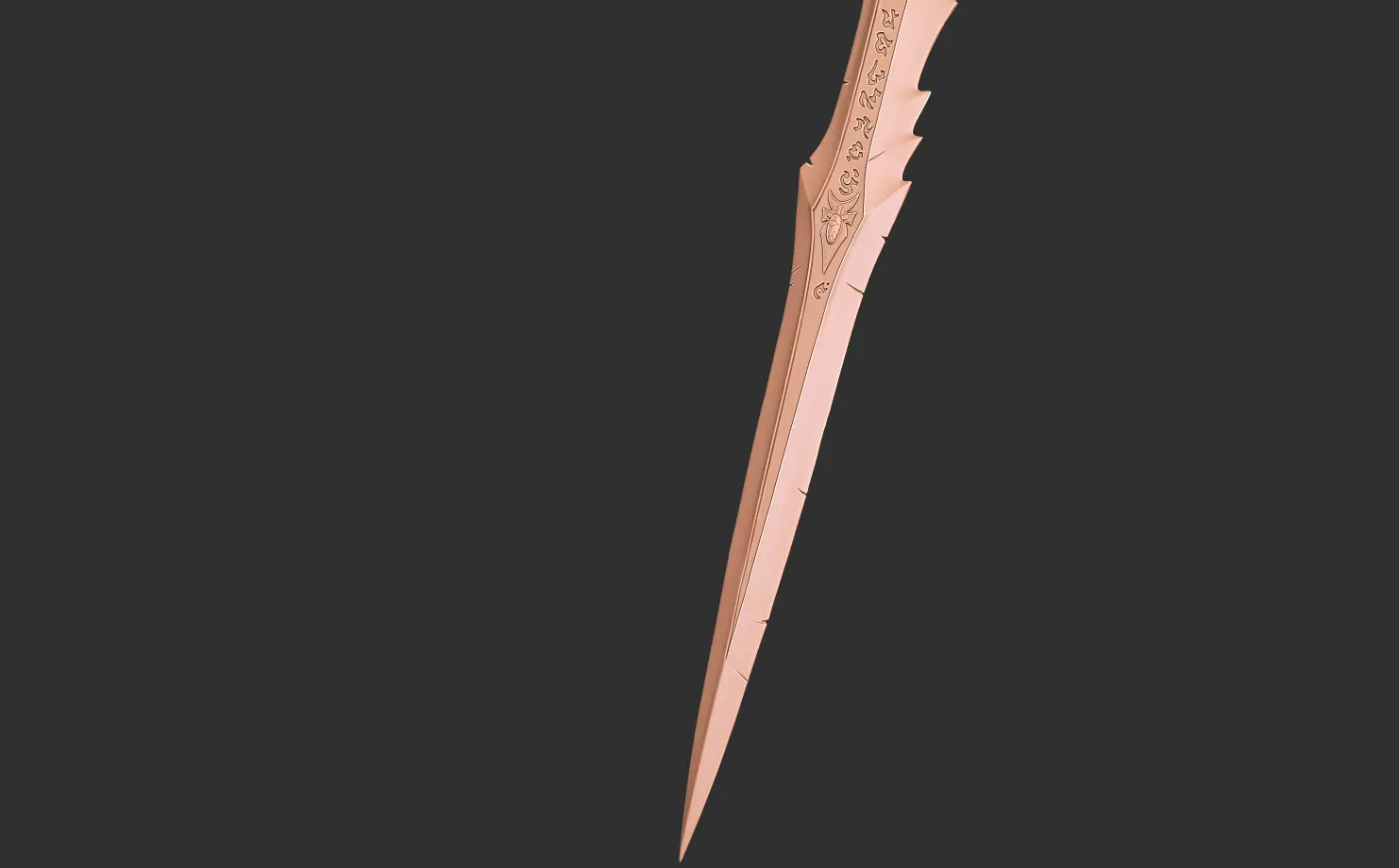 Lich King - Frostmourne 3D print model