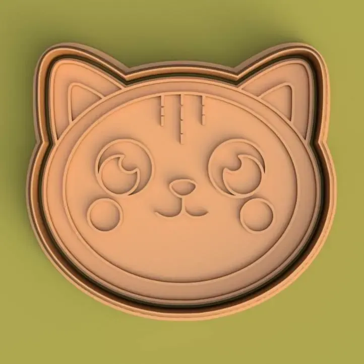GABBY´S DOLLHOUSE COOKIE CUTTER - pillow cat - gato almohada