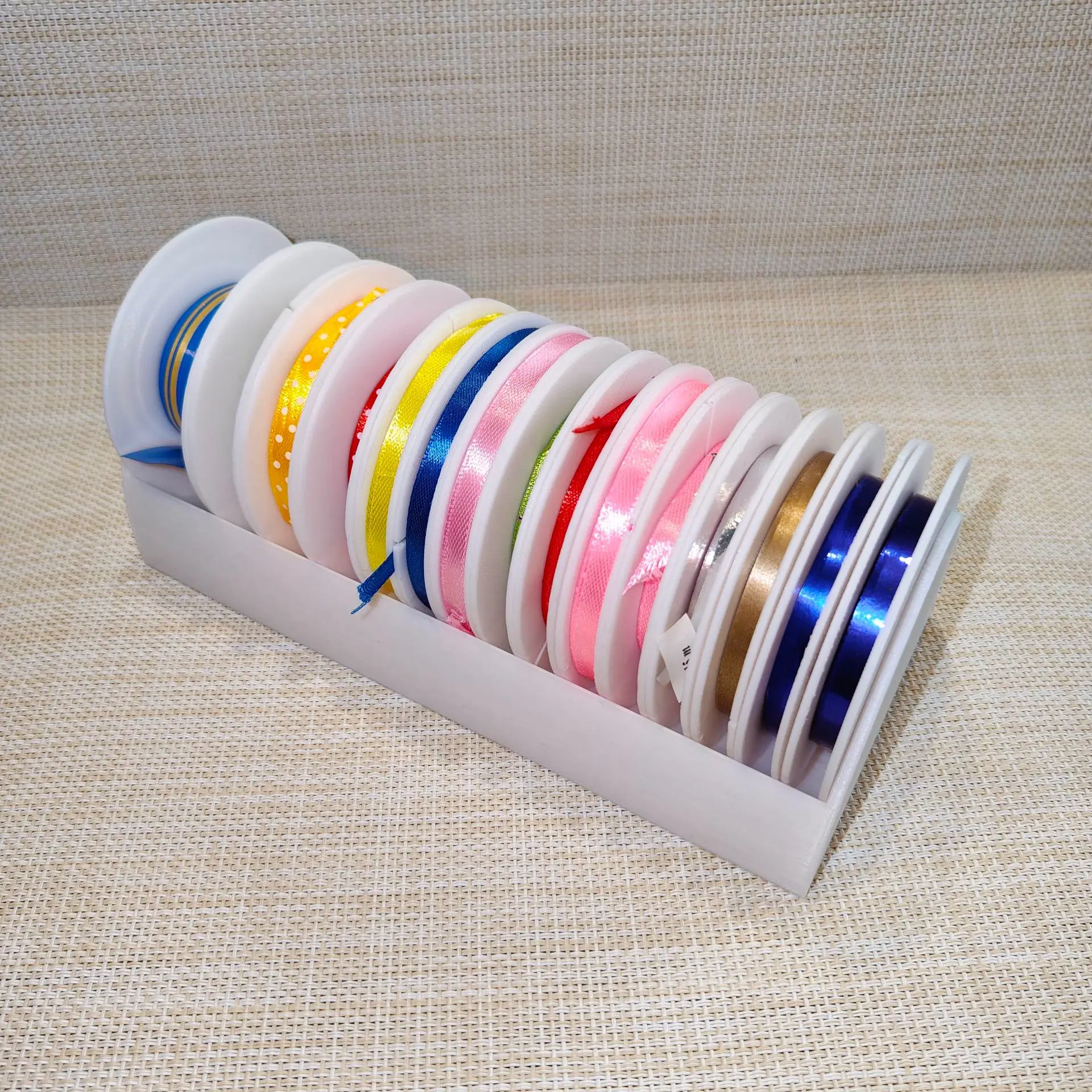 3D Printer Files | 3MF File | Ribbon spools and stand - 6mm, 12mm, 25mm ...