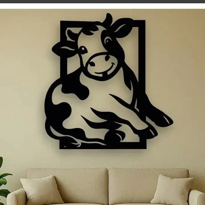 Cow Wall Decoration