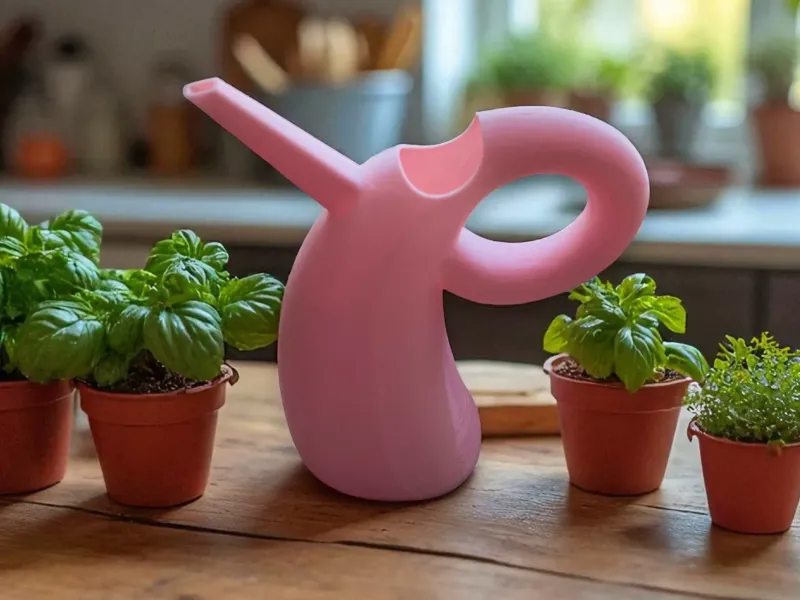 Organic Watering Can - Fluid Form, Exceptional Functionality