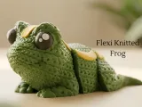 Flexi Knitted Frog-3