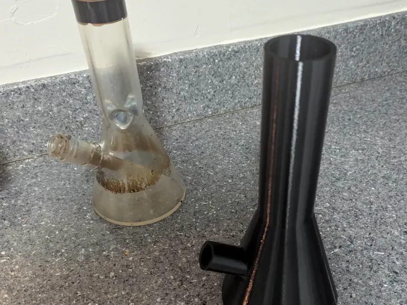 Beaker bong (18mm stem needed)