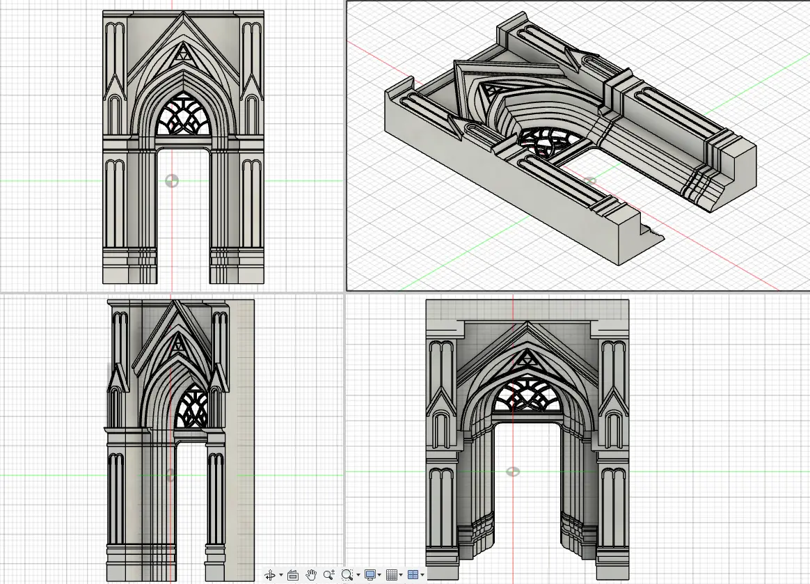 Facciata del Tempio del Tempo di Zelda