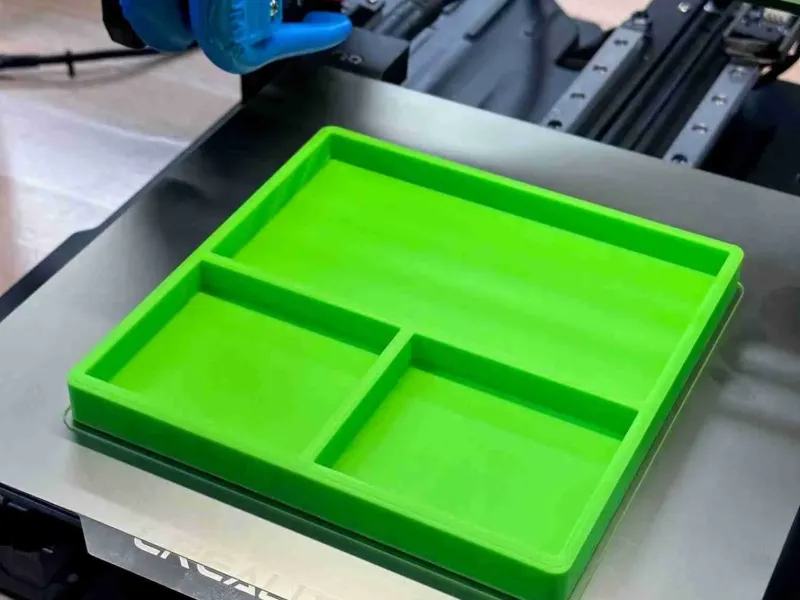 3 Section Small Parts and Hardware Tray
