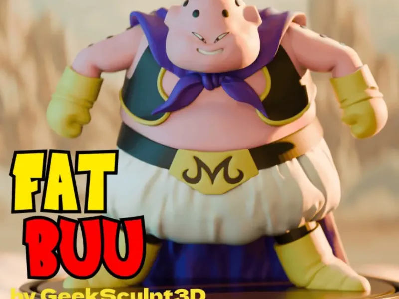 Majin Buu Sculpture – Dragon Ball Z Collectible
